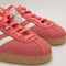 Adidas Munchen Trainers Semi Flash Red Off White Gum UK Size 6.5