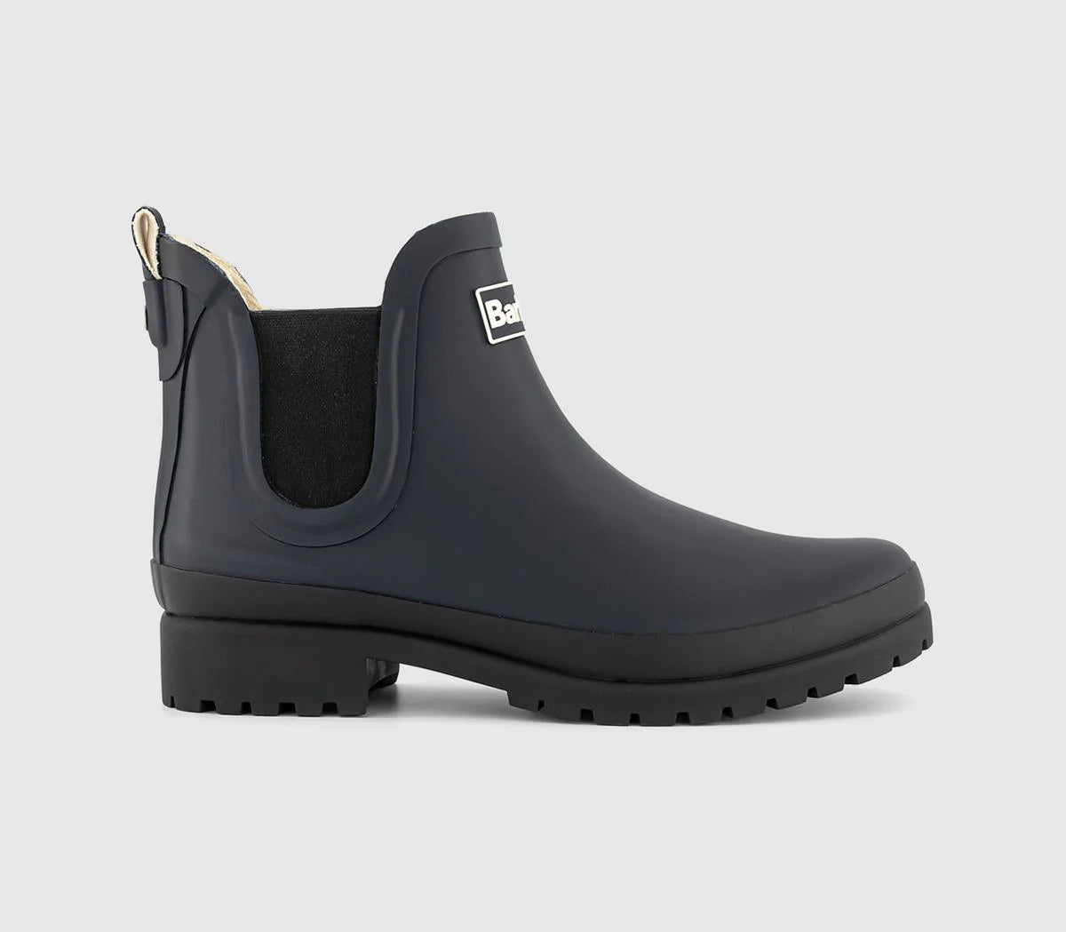 Womens Barbour Aubrey Welly Boots Navy UK Size 5