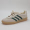 Adidas Gazelle Indoor Trainers Cream White White Collegiate Green Gum UK Size 4