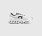 ON Cloudmonster Trainers All White F UK Size 7