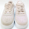 Nike Air Force 1 Lo W Trainers Silt Red White Pink Foam Metallic Gold UK Size 6