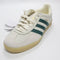 adidas Gazelle Indoor Trainers Cream White White Collegiate Green Gum UK Size 5.5