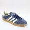 adidas Gazelle Indoor Trainers Night Indigo Offwhite Gold Metallic UK Size 8.5