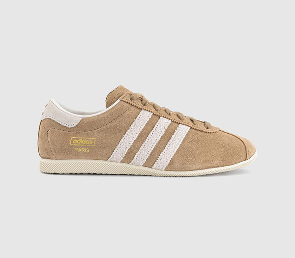 adidas Paris Trainers Cardboard Offwhite Cream White UK Size 6
