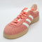 adidas Munchen Trainers Semi Flash Red Off White Gum UK Size 6