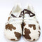 Womens PUMA Speedcat Ballet Trainers Cow Print Brown UK Size 5.5