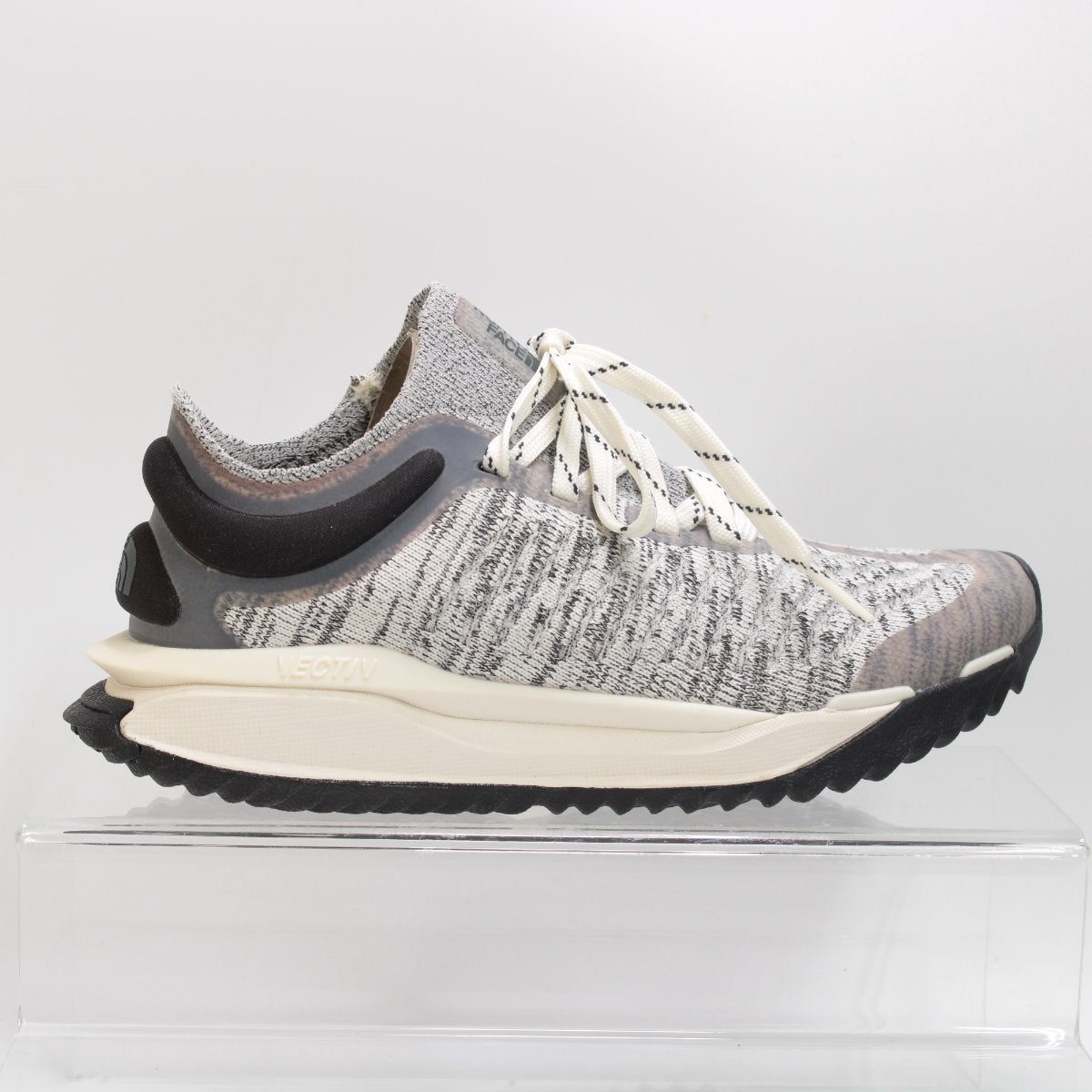 The North Face Womens The North Face Vective Escape Knit Trainers Gardenia White Black UK Size 3