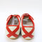 adidas Tokyo Mary Jane Trainers Cream White Red Gold Metallic UK Size 6.5