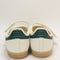 adidas Samba Jane Ballet Trainers Offwhite Collegiate Green Gold Metallic UK Size 5