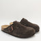 Womens BIRKENSTOCK Boston Clogs Mocca Suede UK Size 7.5 EU41
