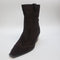 Womens OFFICE Atlanta Western Ankle Boots Brown Suede UK Size 4