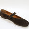 Womens OFFICE Flavour Suede Mary Jane Ballet Pumps Brown Suede UK Size 3