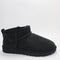 Womens UGG Classic Ultra Mini Boots Black UK Size 8
