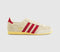 adidas Japan Trainers Warm Vanilla Victory Red Gold Metallic UK Size 7