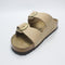 Womens BIRKENSTOCK Arizona Big Buckle Sandals Sandcastle Nubuck UK Size 7 EU40