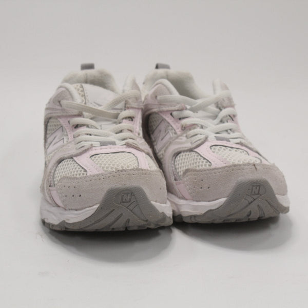 Kids New Balance Kids New Balance 530 Youth Trainers Grey Matter Pink Salt UK Size 12.5