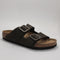 Mens BIRKENSTOCK Arizona Two Strap Sandals Mocca Nubuck UK Size 8 EU42