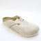 Womens BIRKENSTOCK Boston Clogs Oyster UK Size 4.5 EU37
