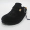 Womens BIRKENSTOCK Boston Clogs Black Suede UK Size 4.5 EU37