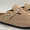 Womens BIRKENSTOCK Boston Clogs Sandcastle Suede UK Size 3.5 EU36