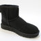 Womens UGG Classic Mini II Boots Black Suede UK Size 3