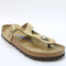 Womens BIRKENSTOCK Toe Thong Soft Footbed Sandals Sandcastle Nubuck UK Size 5.5 EU39