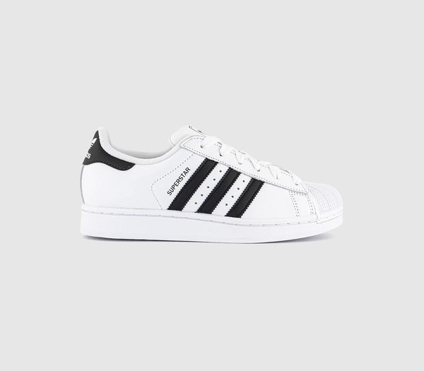 adidas Superstar II Trainers White Core Black White UK Size 6