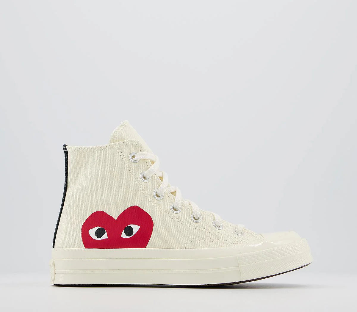 Comme Des Garcons Ct Hi 70 S X Play Cdg Trainers Beige UK Size 3