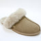 Womens UGG Scuffette II Metal Logo Slippers Mushroom UK Size 5