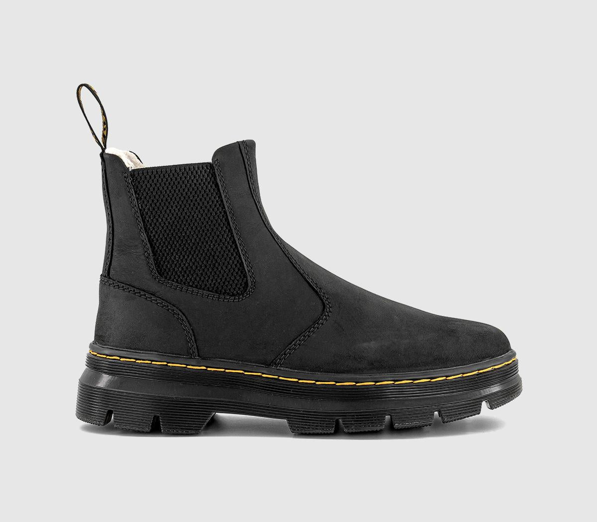 Womens Dr. Martens Embury Wool Lined Boots Black Republic Wp UK Size 6