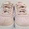 Nike Air Force 1 Lo W Trainers Silt Red White Pink Foam Metallic Gold UK Size 5.5