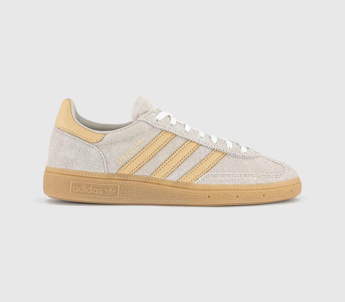 adidas Handball Spezial Trainers Aluminaorange Tint White UK Size 6