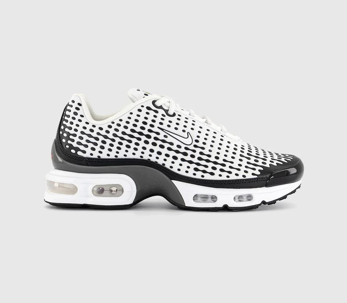 Nike Air Max Plus Vii Trainers White White Black Smoke Grey UK Size 8