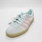 adidas Bermuda Trainers Halo Mint Clear Pink Gum UK Size 4