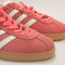 adidas Munchen Trainers Semi Flash Red Off White Gum UK Size 6