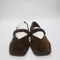 Womens ALOHAS Lautan Ballet Chocolate Brown Suede UK Size 4