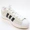 adidas Superstar St Trainers Crystal White Black Gum UK Size 10.5