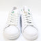 adidas Stan Smith Core White Green Trainers UK Size 5