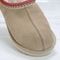 Womens UGG Tasman II Slippers Sand Dark Cherry UK Size 5
