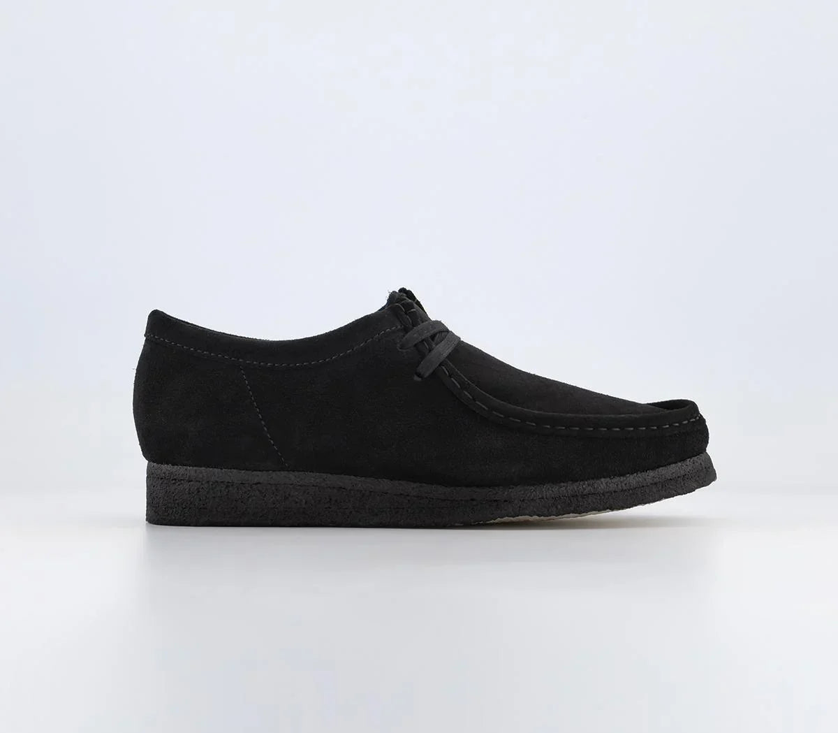 Mens Clarks Originals Clarks Originals Mens Wallabee Black Suede UK Size 8