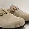Womens BIRKENSTOCK Boston Clogs Braided Taupe UK Size 4.5 EU37