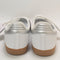 adidas Samba Jane Ballet Trainers White Silver Metallic Gum UK Size 7