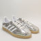 adidas Samba Og Trainers Snake Silver Metallic White Gum UK Size 5.5
