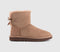 Womens UGG Mini Bailey Bow Boots Rocky Oak UK Size 8