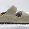 Womens BIRKENSTOCK Arizona Two Strap Sandals Suede Taupe UK Size 5.5 EU39