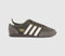 adidas Japan Trainers Shadow Olive Cream White Gold Metallic UK Size 6