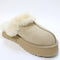 Womens UGG Disquette Slippers Sand UK Size 6