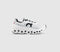 ON Cloudmonster Trainers All White F UK Size 7