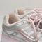 Nike P-6000 Trainers White Metallic Silver Elemental Pink UK Size 5