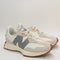 New Balance 327 Snow Grey Off White Grey Trainers UK Size 4.5